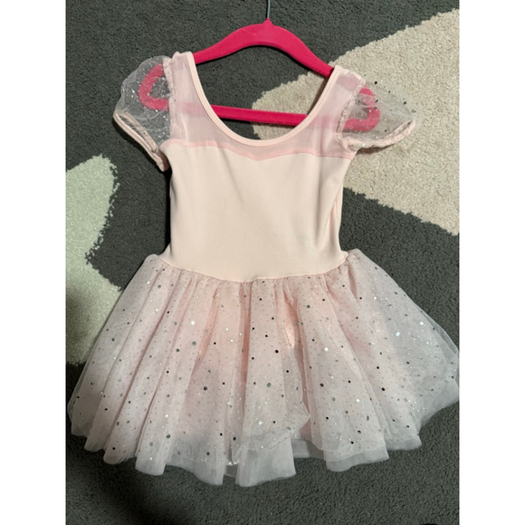 Stelle Pink Ballet Leotard Tutu Dress Toddler Girls Size 3T - Picture 2 of 3